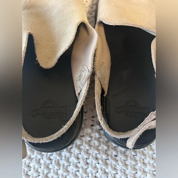 Dr. Martens Carlson Suede Casual Slingback Mules in Tan size US M 8/ US L 9 - Picture 9 of 10